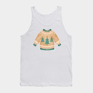 Christmas sweater Tank Top